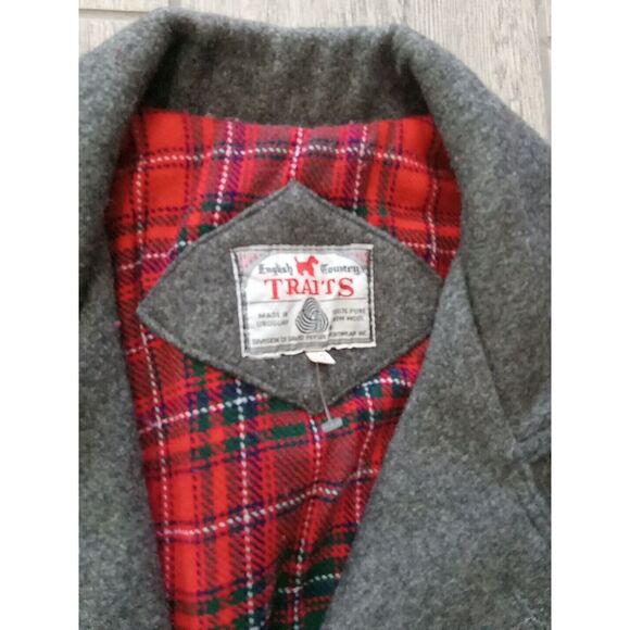 Traits English Country Mens Blazer Jacket Size 42  100% Pure New Wool Pockets - Picture 3 of 9